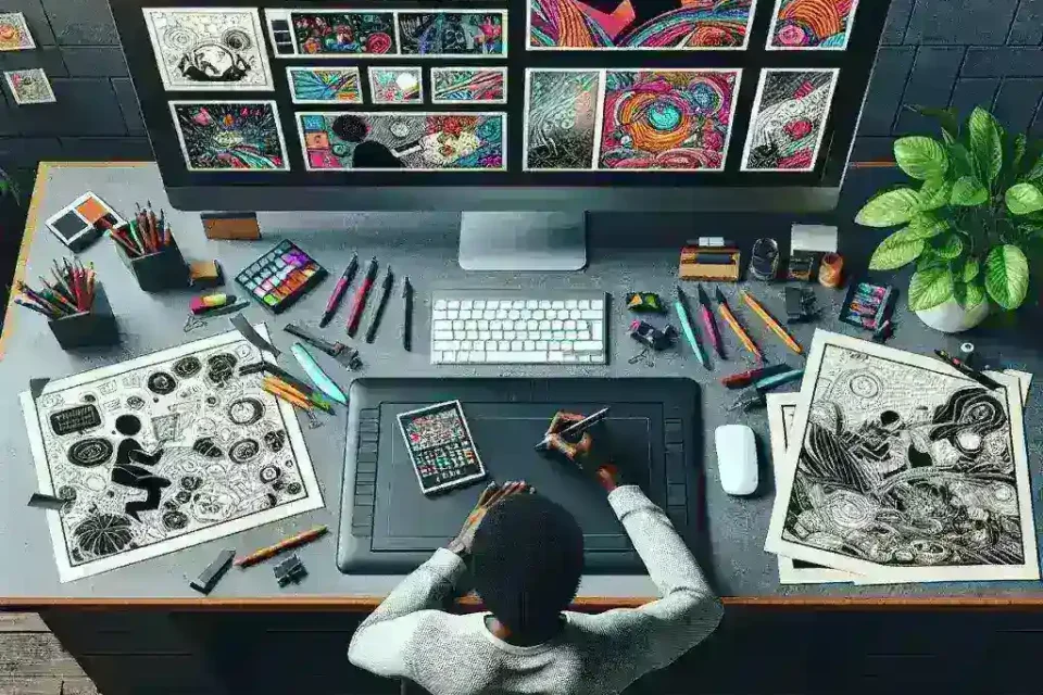 "Screenshot showcasing various digital storytelling tools and their user interfaces, illustrating the functionalities of story viewers discussed in The Ultimate Guide to Story Viewers."